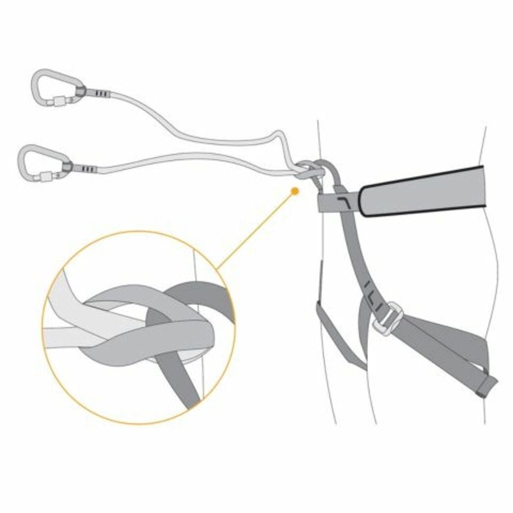 Antiperdida Piolet Bungee Doble Singin Rock - Imagen 2