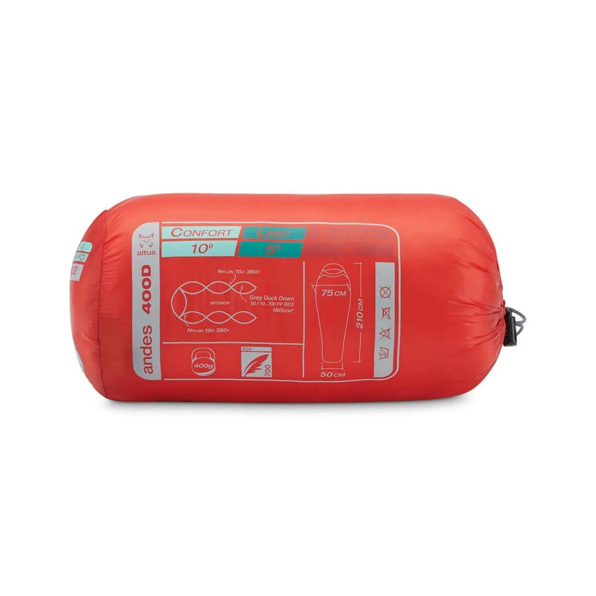 Saco Dormir Pluma Andes 400 Altus - Imagen 2