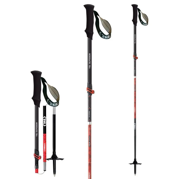 Bastones Tour Carbon 5 Light Twist TSL