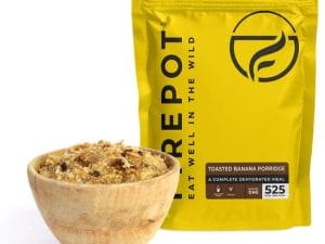 Desayuno Pure de Platano Tostado Firepot